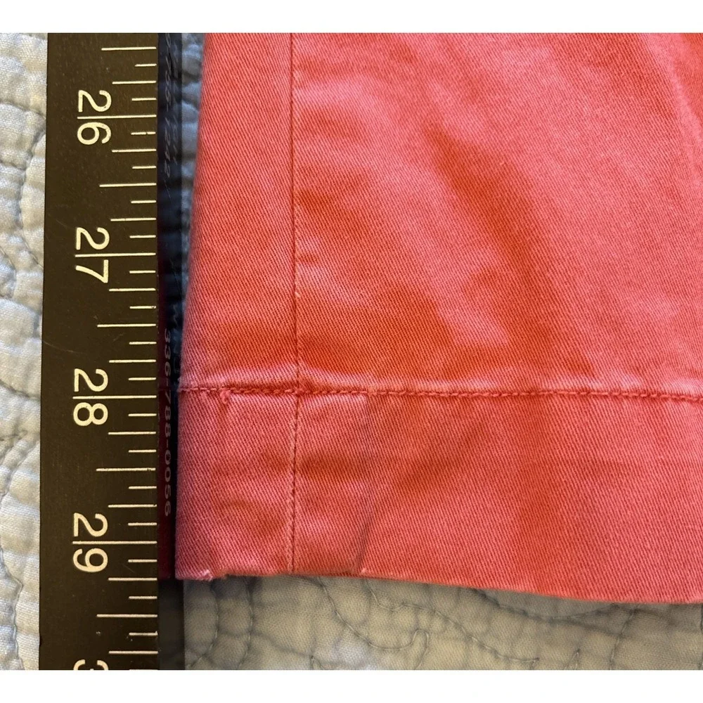 Polo Ralph Lauren Men's 34x30 (29) Stretch Classic Fit Pants Pink Chino Khaki